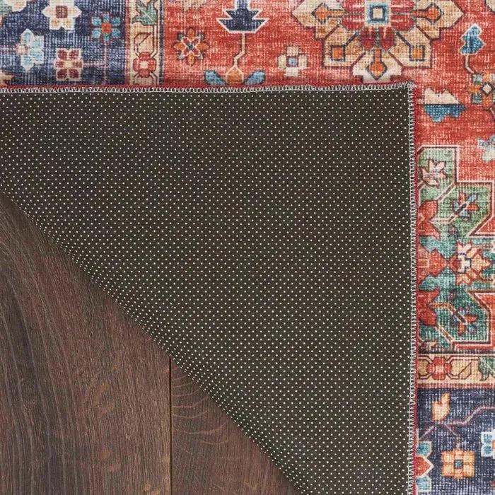 Fulton FUL12 Rust Area Rug
