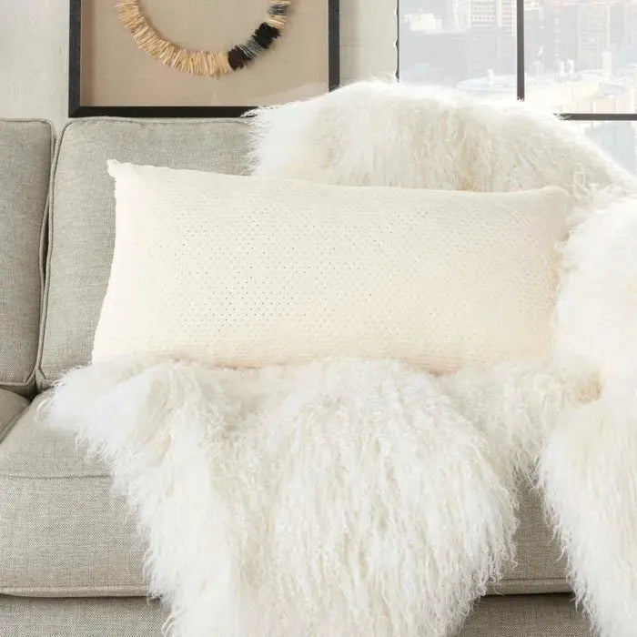 Fur VV021 Ivory Pillow