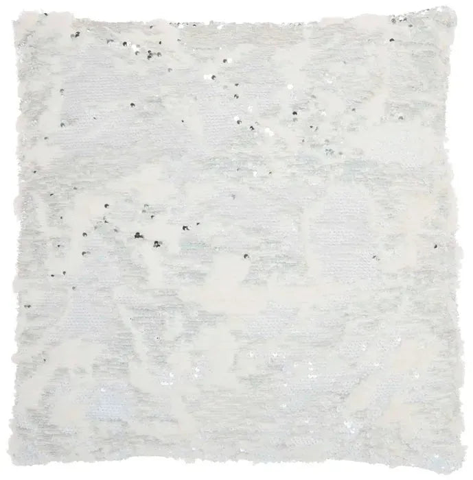 Fur VV201 White/Silver Pillow