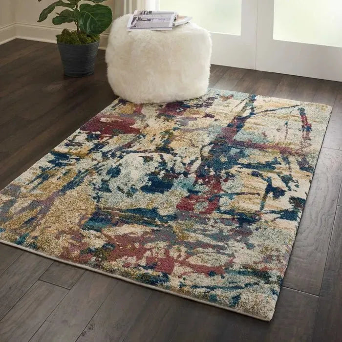 Fusion FSS10 Cream/Multi Rug