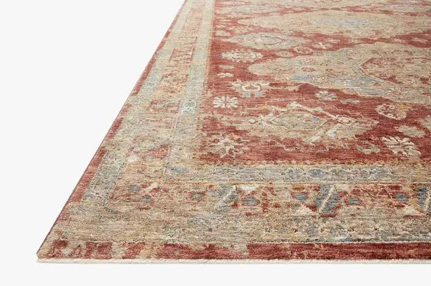 Gaia GAA-02 Gold/Brick Rug