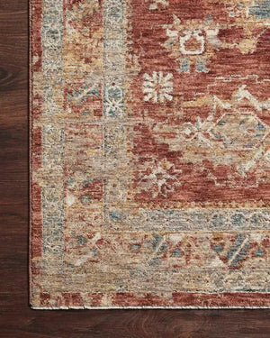 Gaia GAA-02 Gold/Brick Rug