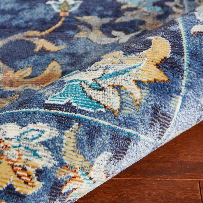 Gala LR81275 Indigo Multi Rug