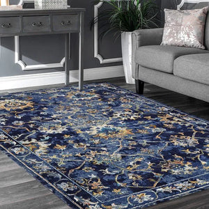 Gala LR81275 Indigo Multi Rug