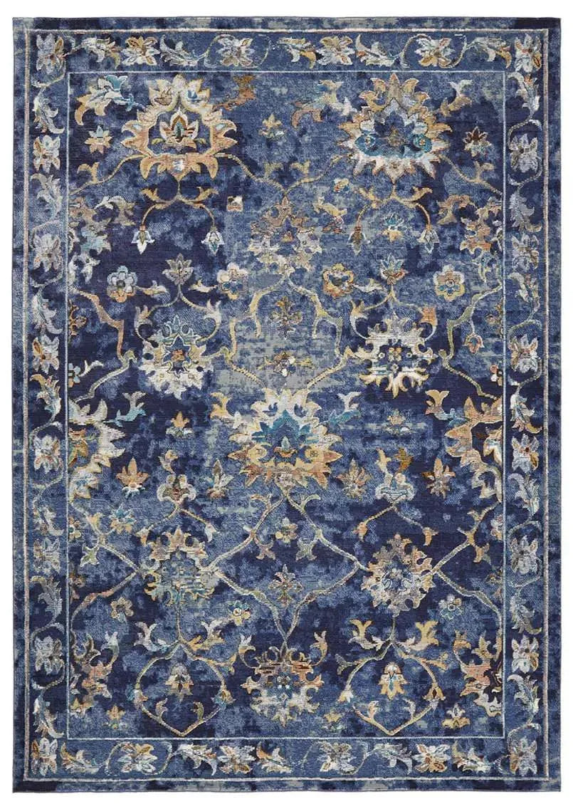 Gala LR81275 Indigo Multi Rug