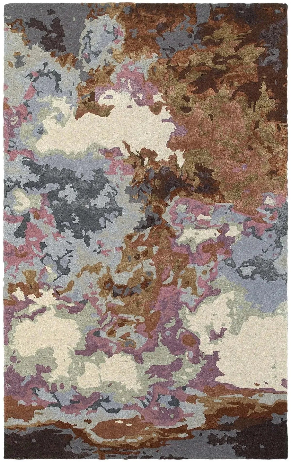 Galaxy 21905 Blue/ Brown Rug