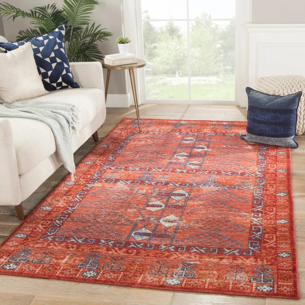 Gallant Glt02 Montreal Red/Blue Rug