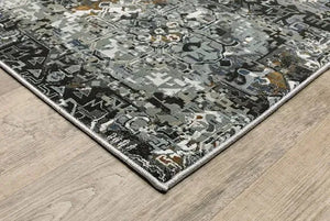 Gemini 2060V Charcoal/Multi Rug