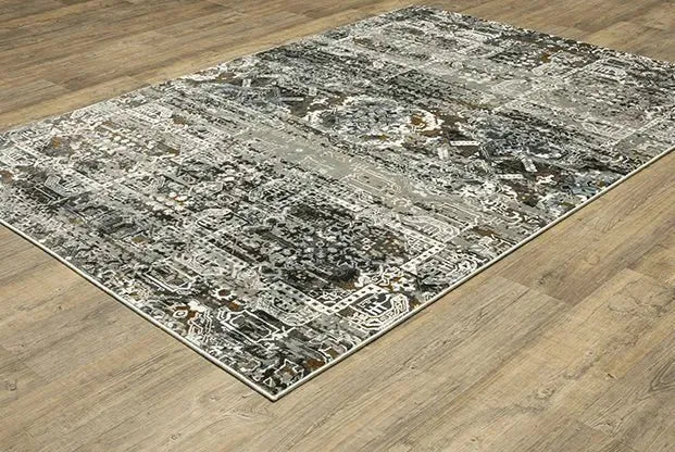 Gemini 2060V Charcoal/Multi Rug