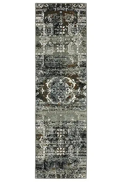 Gemini 2060V Charcoal/Multi Rug