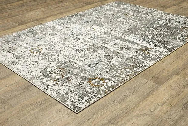 Gemini 5501J Silver/Multi Rug