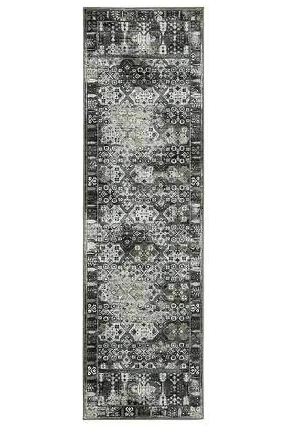 Gemini 70N Grey/Black Rug