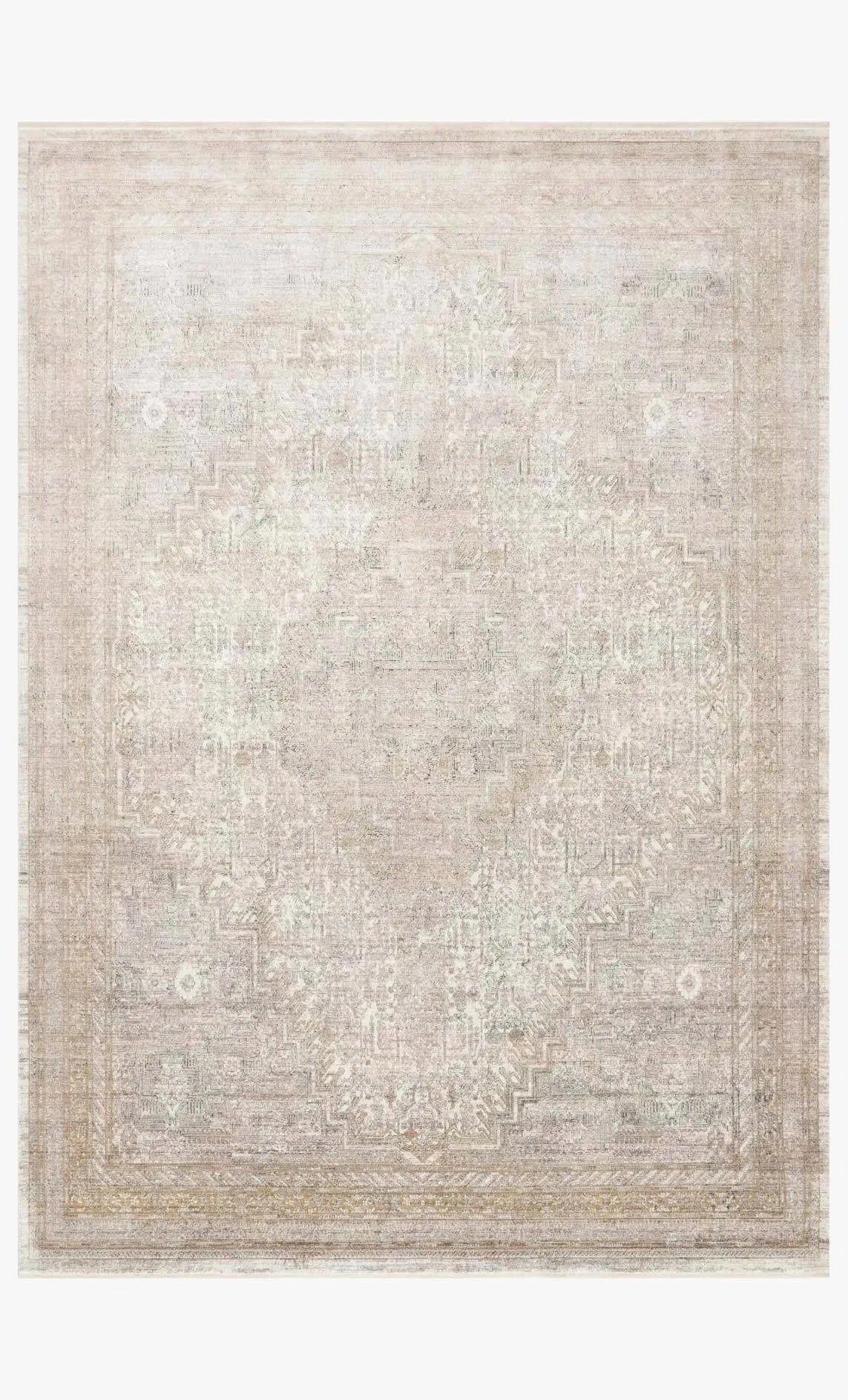 Gemma GEM-01 Sand/Ivory Rug