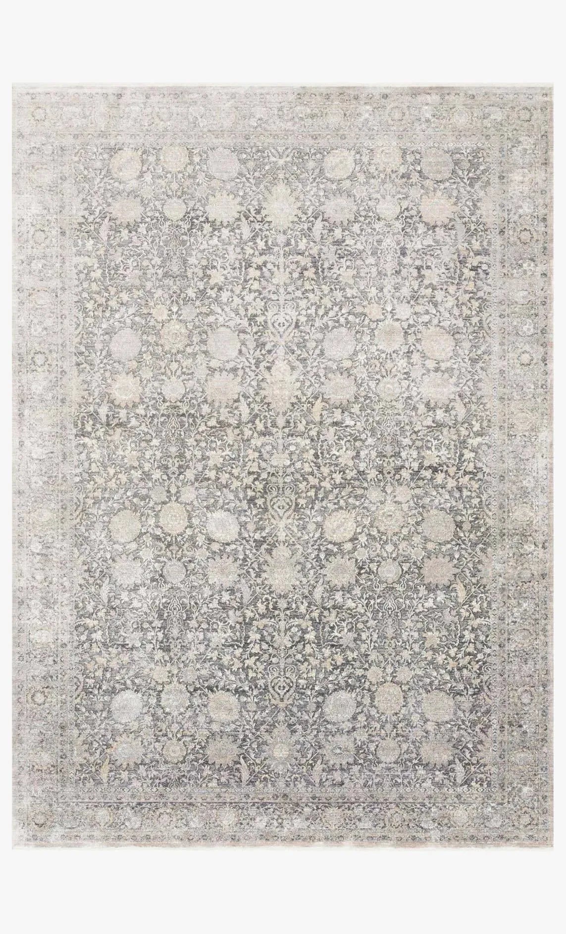 Gemma GEM-02 Charcoal/Sand Rug