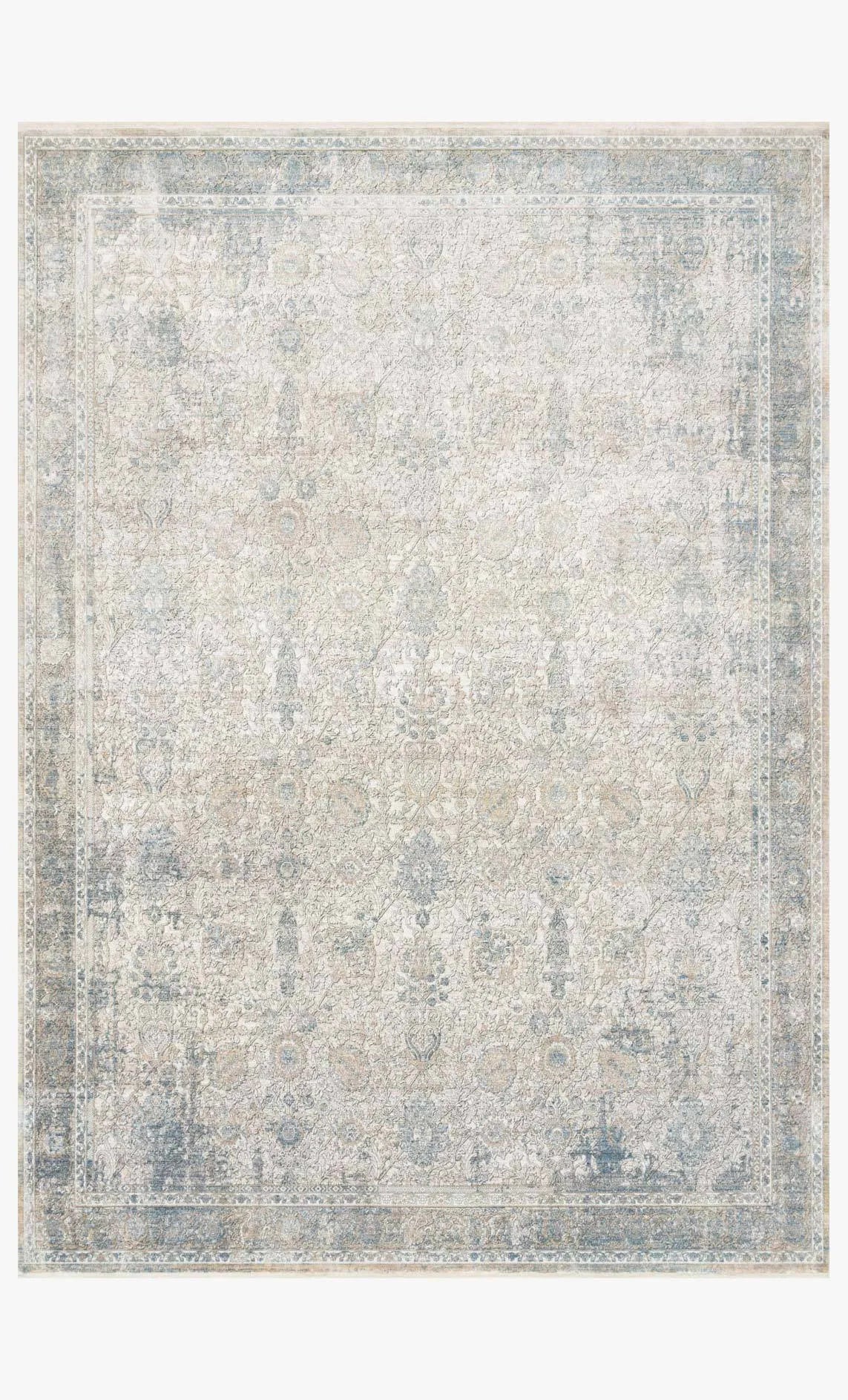 Gemma GEM-02 Sky/Ivory Rug