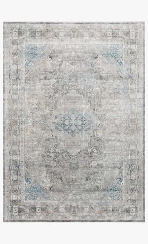 Gemma GEM-05 Silver/Blue Rug