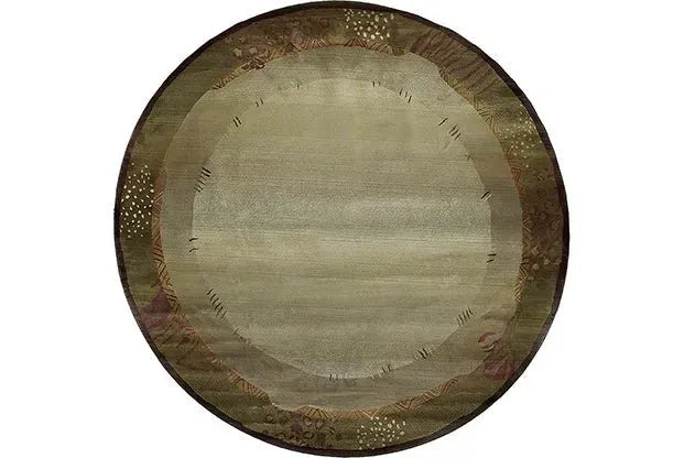 Generations 112G Green/ Beige Rug