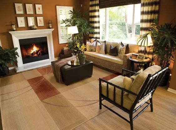 Generations 1608D Beige/ Rust Rug