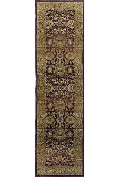 Generations 1732M Purple/ Gold Rug