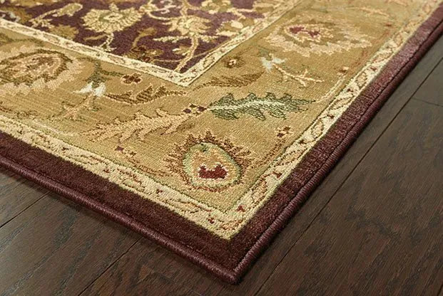 Generations 1732M Purple/ Gold Rug