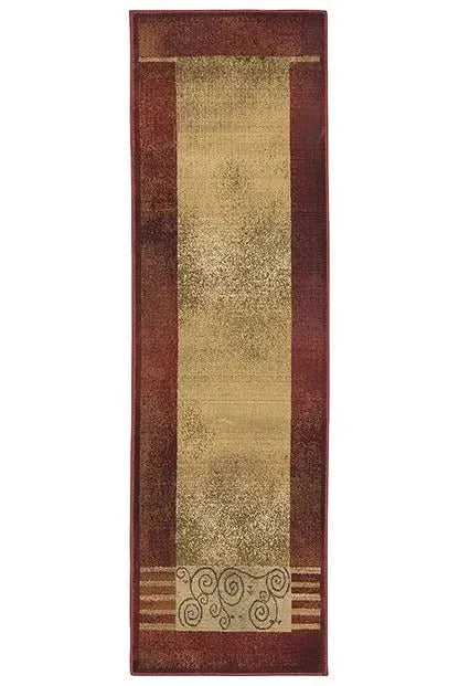 Generations 213R Red/ Beige Rug