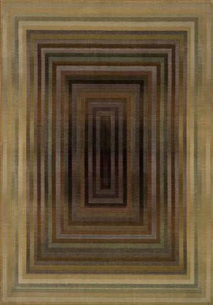 Generations 281J Beige/ Green Rug