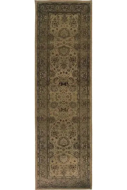 Generations 3434J Beige/ Green Rug