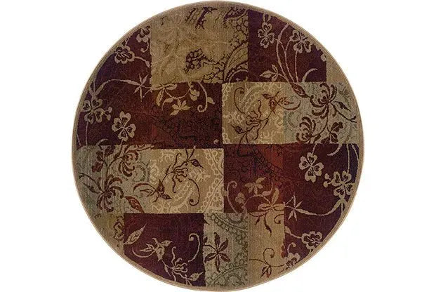 Genesis 080X Red/ Beige Rug