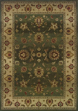 Genesis 34F Green/ Beige Rug