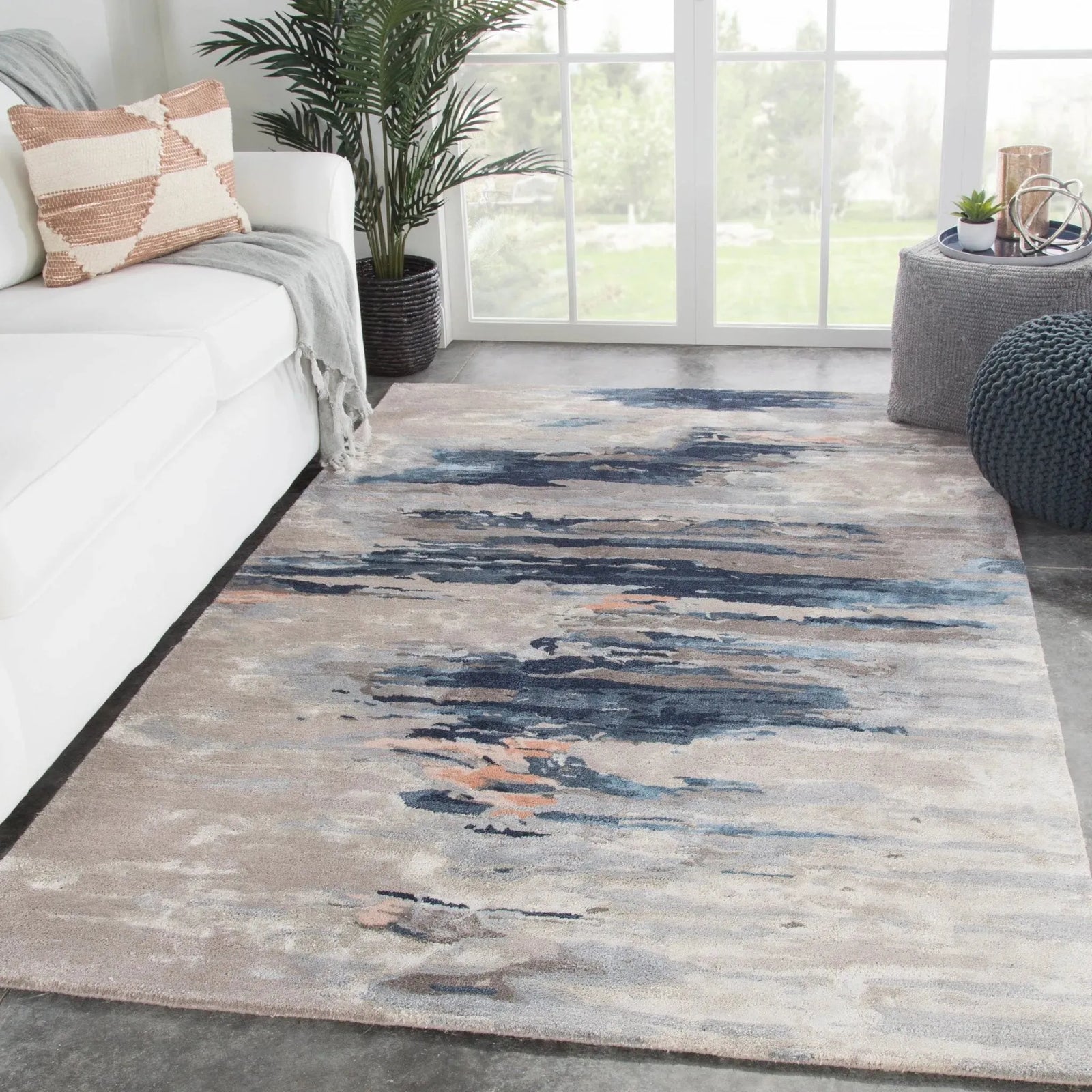 Genesis Ges19 Ryenn Blue/Pink Rug