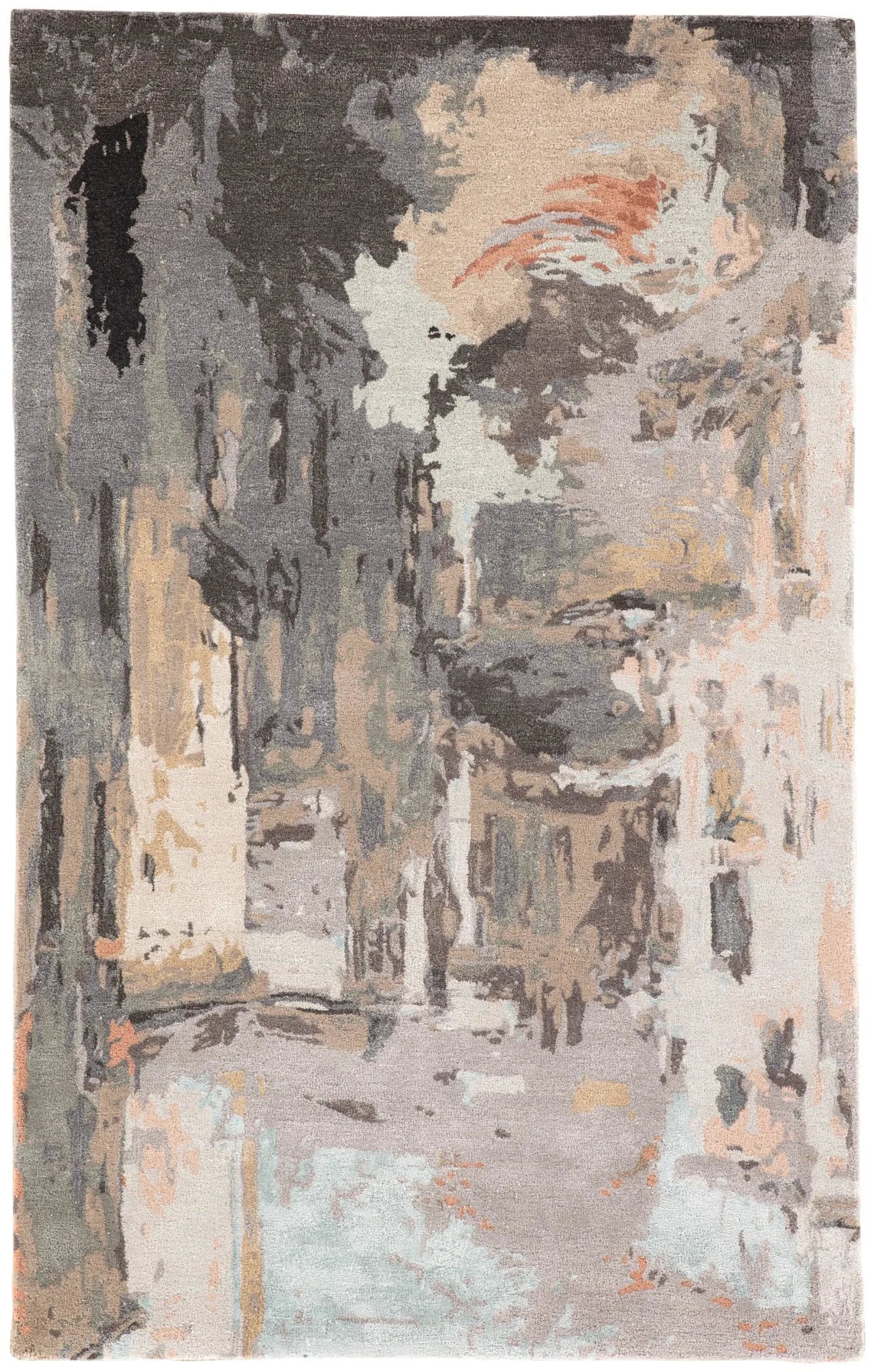 Genesis Ges25 Luella Gray/Blush Rug