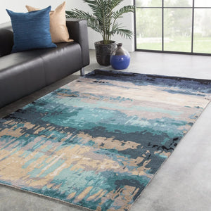 Genesis Ges27 Benna Blue/Gray Rug