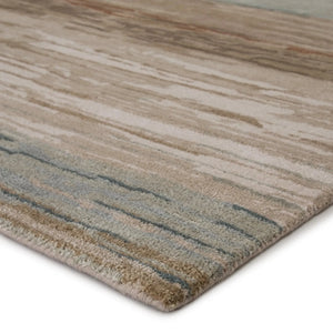Genesis Ges39 Mondrian Tan/Light Gray Rug