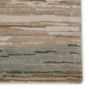 Genesis Ges39 Mondrian Tan/Light Gray Rug