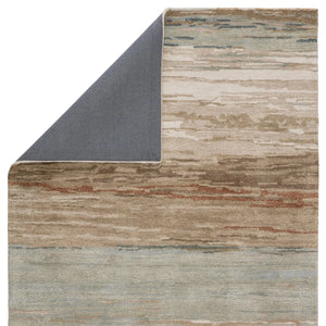 Genesis Ges39 Mondrian Tan/Light Gray Rug