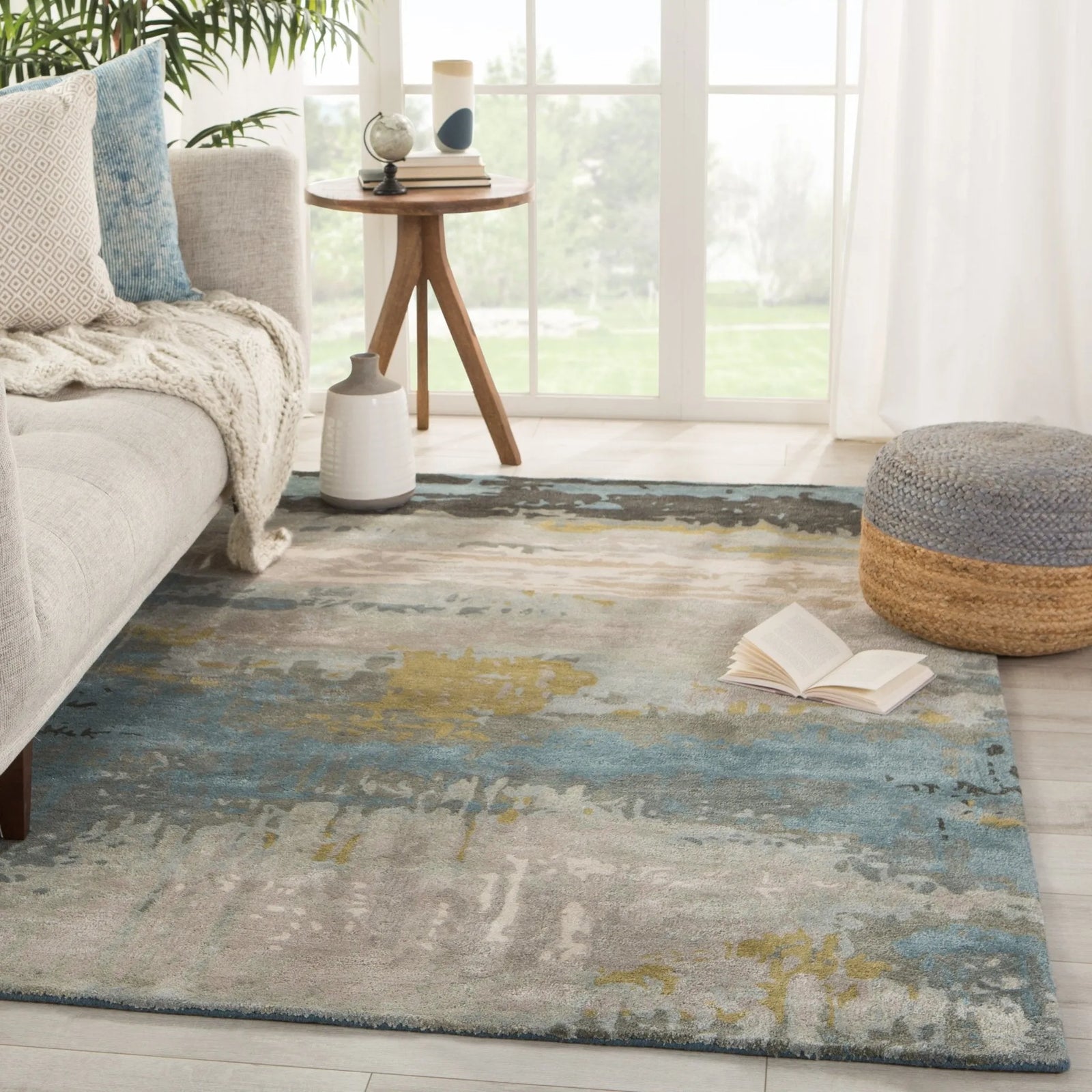 Genesis Ges41 Benna Black/Green Rug