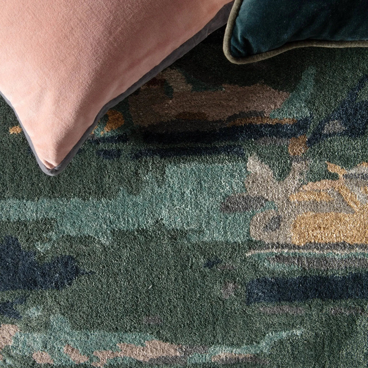 Genesis Ges46 Luella Teal/Gray Rug