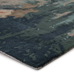 Genesis Ges46 Luella Teal/Gray Rug
