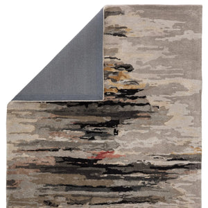 Genesis Ges47 Ryenn Gray/Black Rug