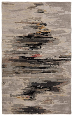 Genesis Ges47 Ryenn Gray/Black Rug