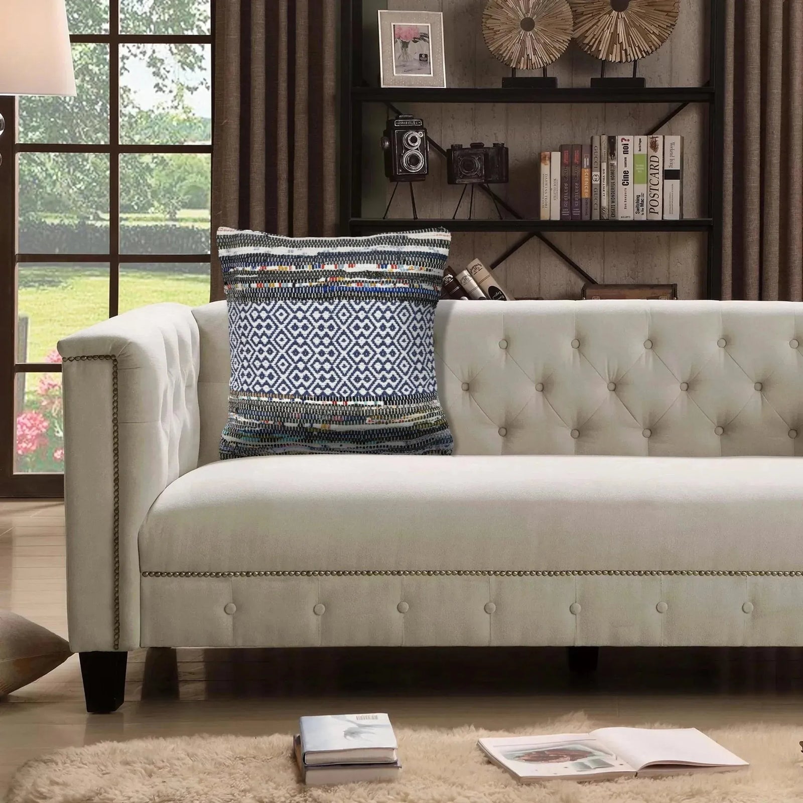 Geometric Bohemian LR07354 Throw Pillow