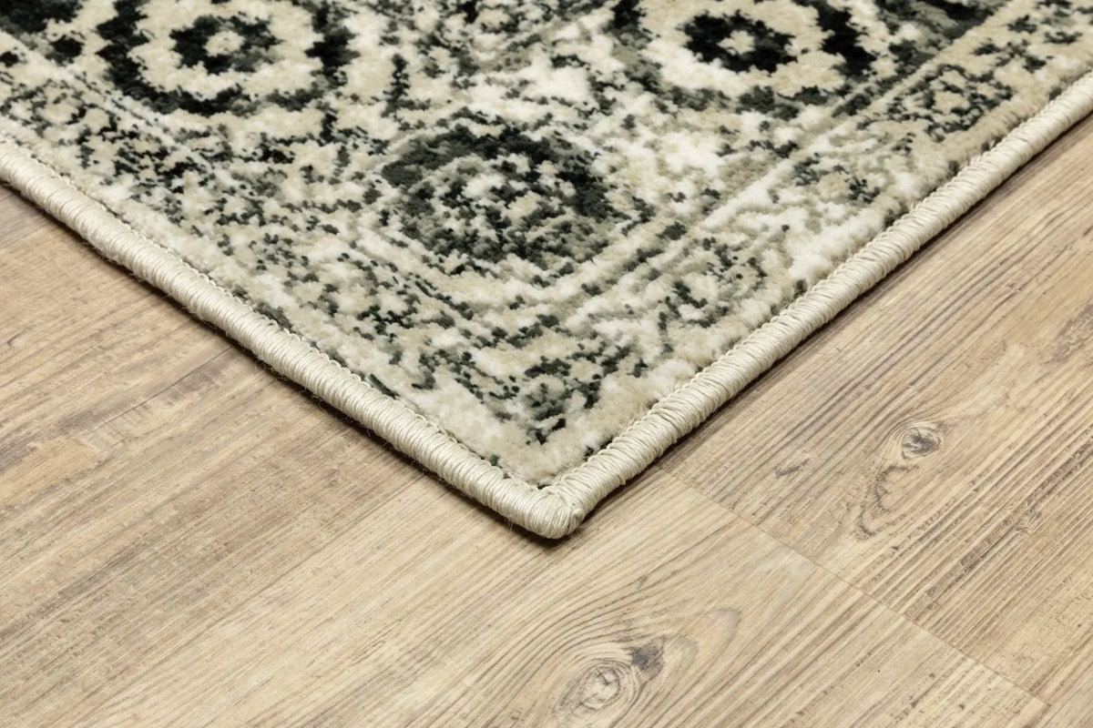 Georgia 429G Grey/Black Rug