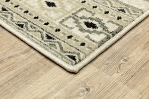 Georgia 643A Ivory/Grey Rug