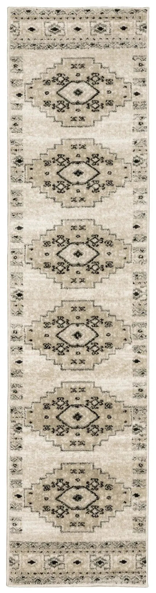 Georgia 643A Ivory/Grey Rug