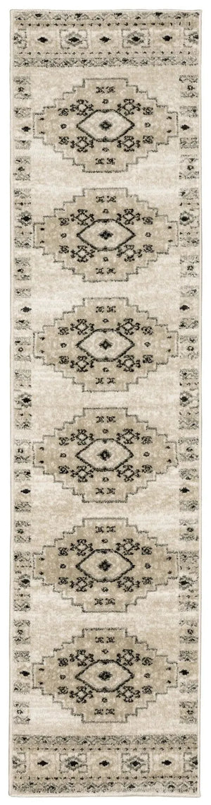 Georgia 643A Ivory/Grey Rug