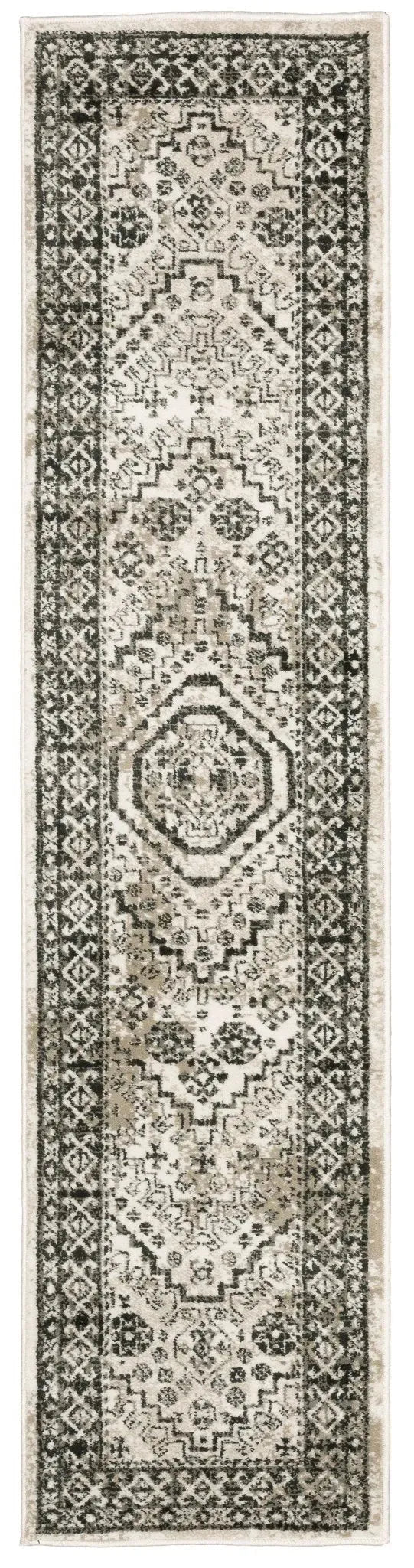 Georgia 659C Ivory/Grey Rug