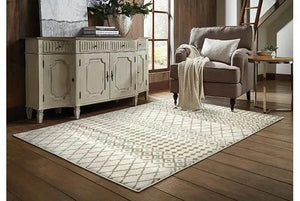Georgia 717B Ivory/Grey Rug