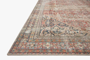 Georgie GER-01 Red/Navy Rug