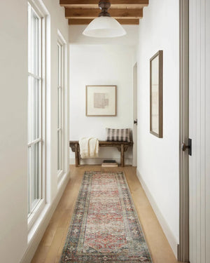 Georgie GER-01 Red/Navy Rug