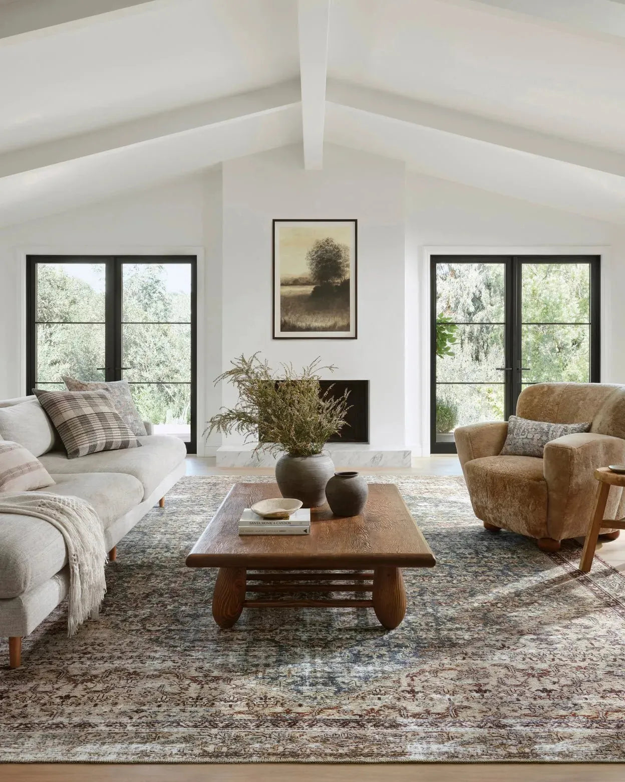Georgie GER-04 Teal/Antique Rug